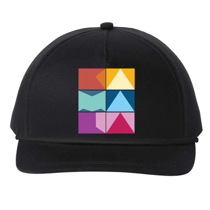 Show Your Support For Harris 2024 Snapback Five-Panel Rope Hat