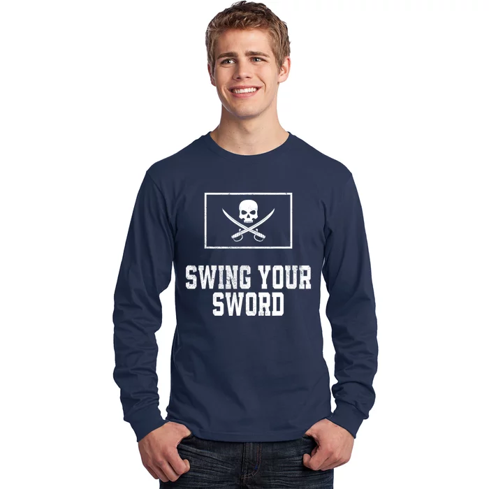 Swing Your Sword Vintage Long Sleeve Shirt