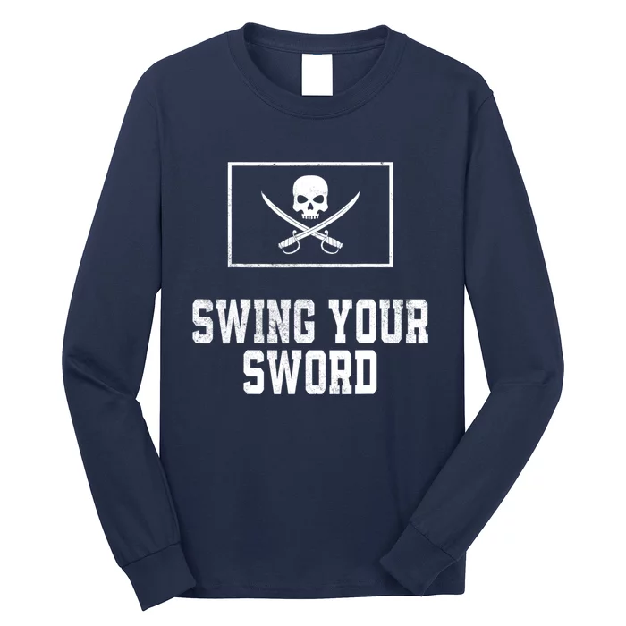 Swing Your Sword Vintage Long Sleeve Shirt