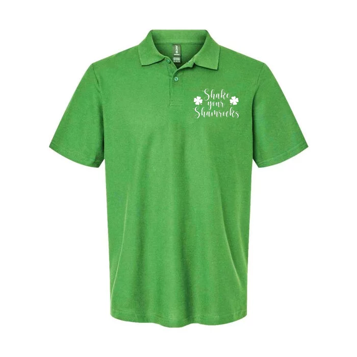 Shake Your Shamrocks Softstyle Adult Sport Polo