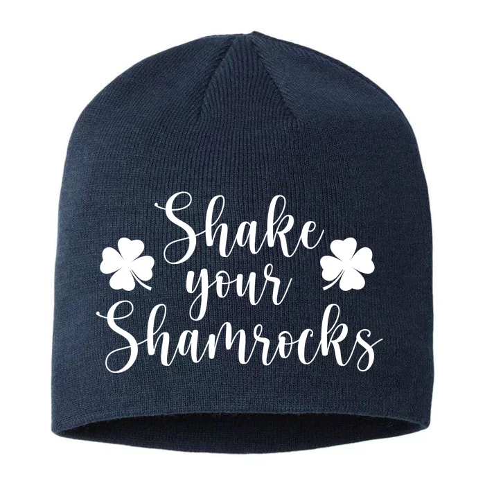 Shake Your Shamrocks 8 1/2in Sustainable Knit Beanie