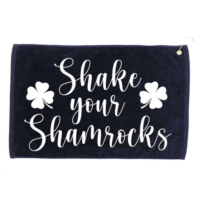 Shake Your Shamrocks Grommeted Golf Towel