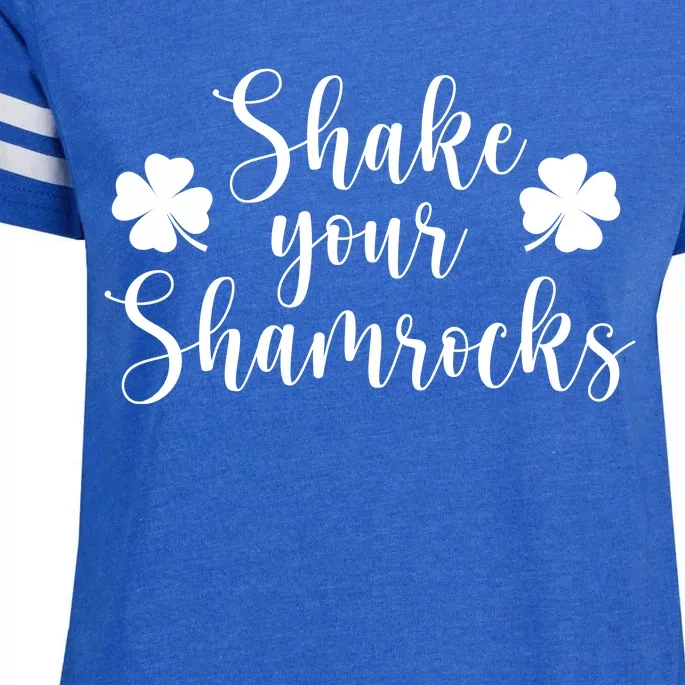 Shake Your Shamrocks Enza Ladies Jersey Football T-Shirt