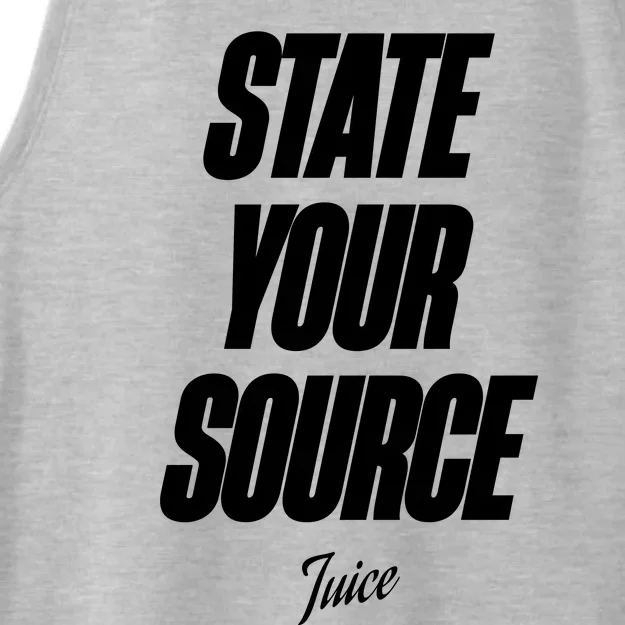 State Your Source Ladies Tri-Blend Wicking Tank