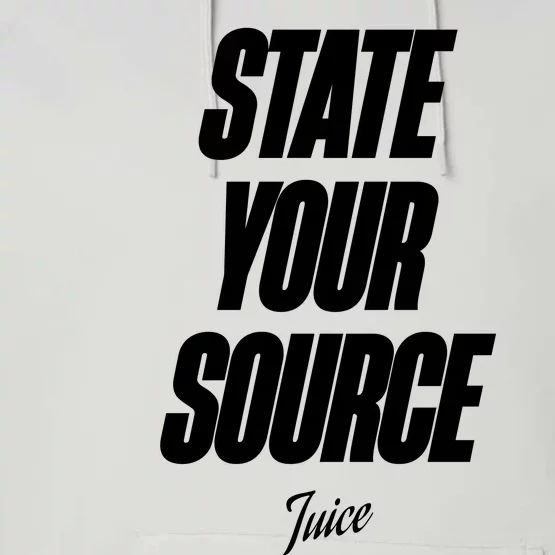 State Your Source Performance Fleece Hoodie