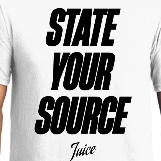 State Your Source Pajama Set