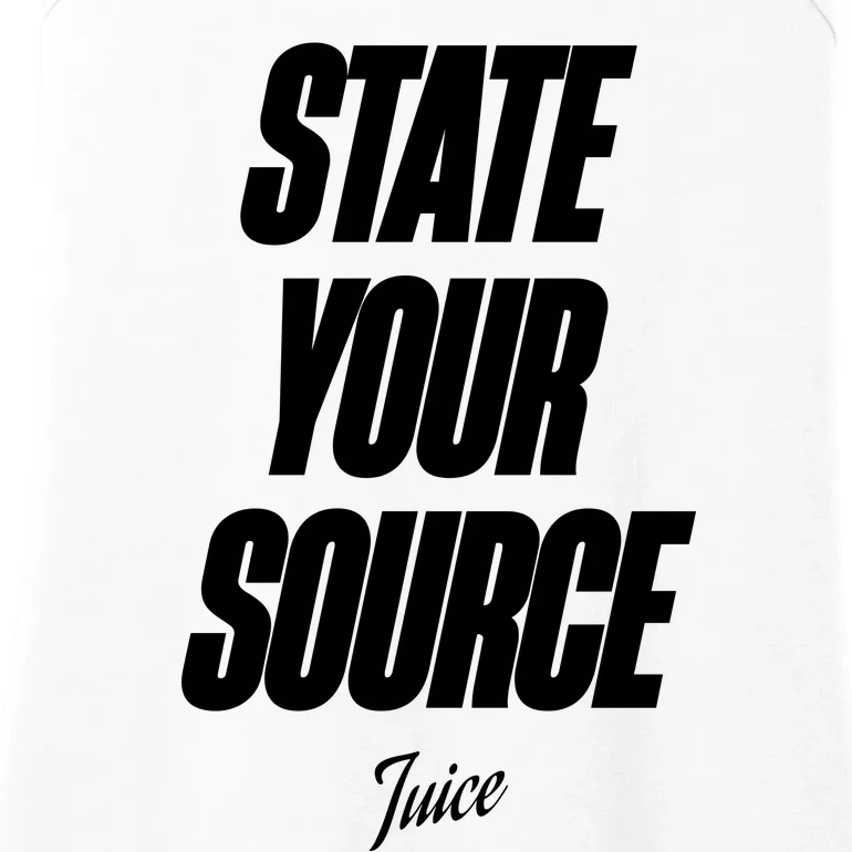 State Your Source Ladies Essential Tank