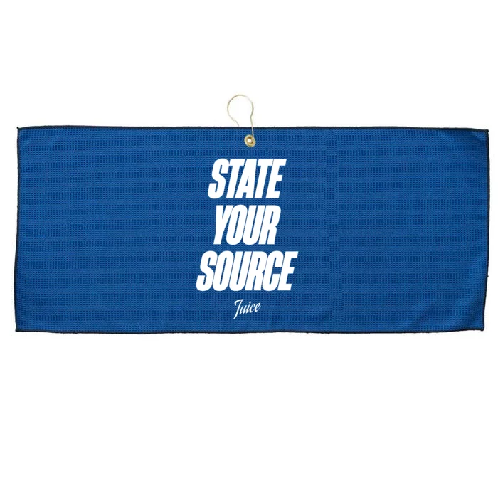 State Your Source Large Microfiber Waffle Golf Towel