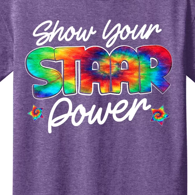 Show Your Staar Power Test Staar Day Mode On Teacher Testing Kids T-Shirt