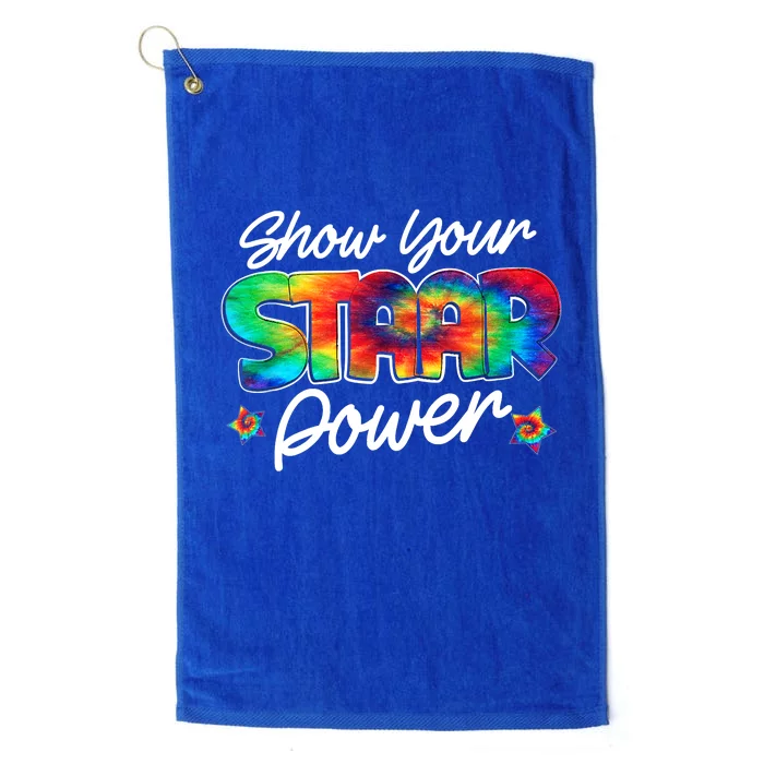 Show Your Staar Power Test Staar Day Mode On Teacher Testing Platinum Collection Golf Towel