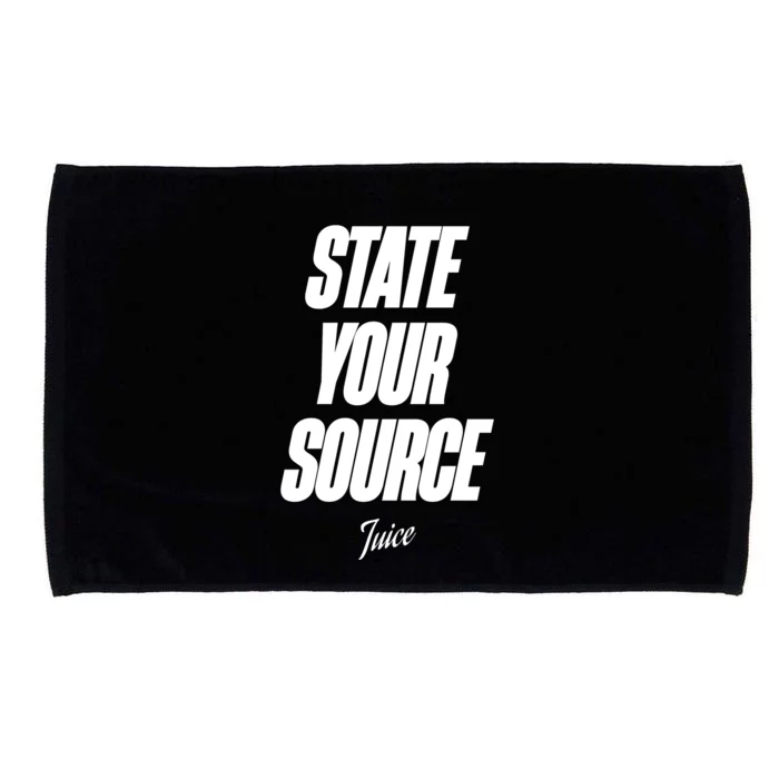 State Your Source Microfiber Hand Towel