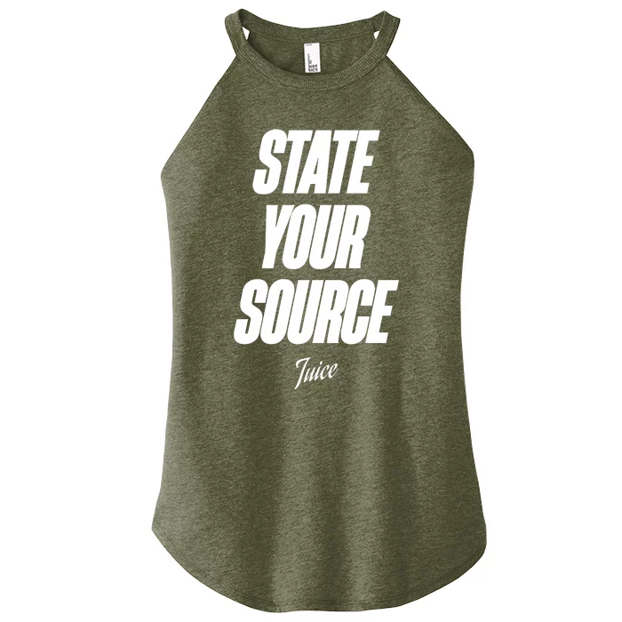 State Your Source Women’s Perfect Tri Rocker Tank