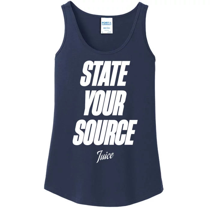 State Your Source Ladies Essential Tank