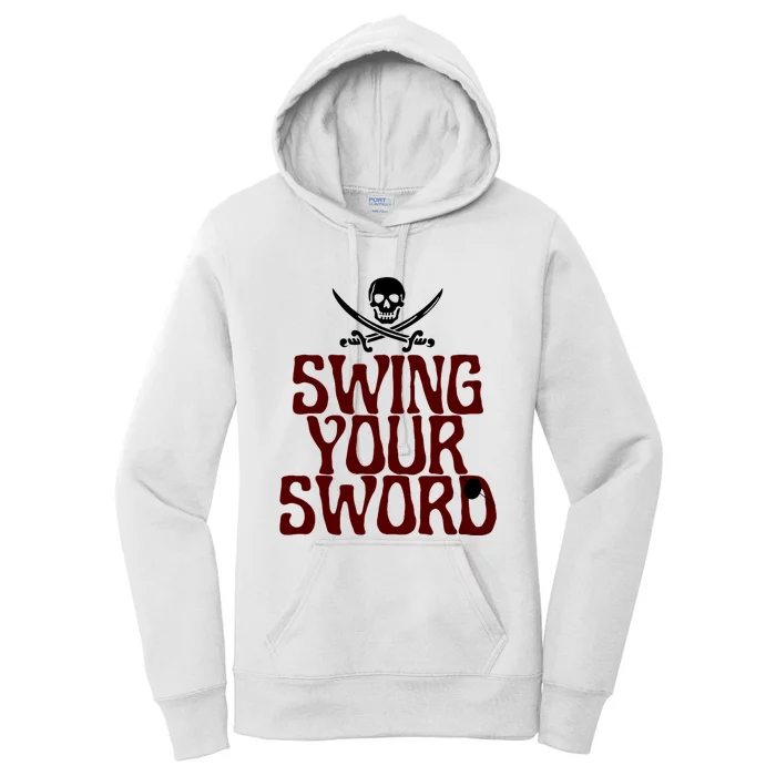 Swing Your Sword Hall State RIP Mike Coach Rest In Peace Women's Pullover Hoodie