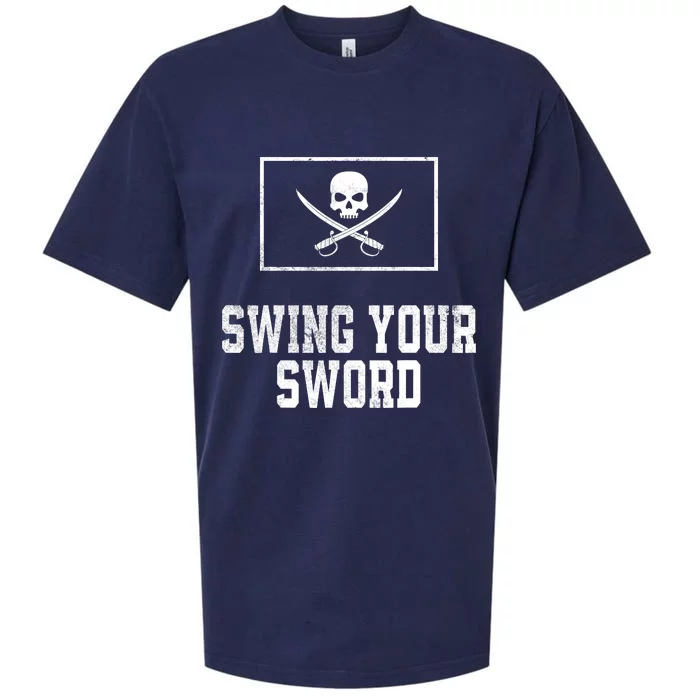 Swing Your Sword Vintage Sueded Cloud Jersey T-Shirt