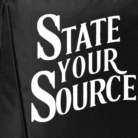 State Your Source City Backpack