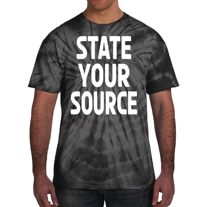 State Your Source Tie-Dye T-Shirt