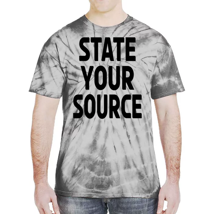 State Your Source Tie-Dye T-Shirt