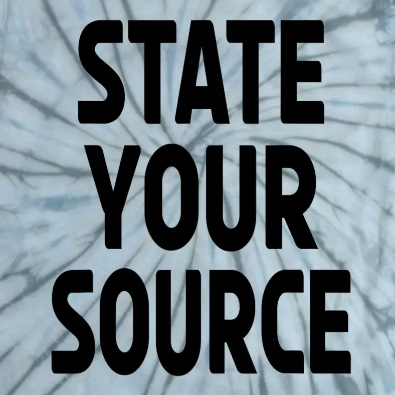 State Your Source Tie-Dye T-Shirt