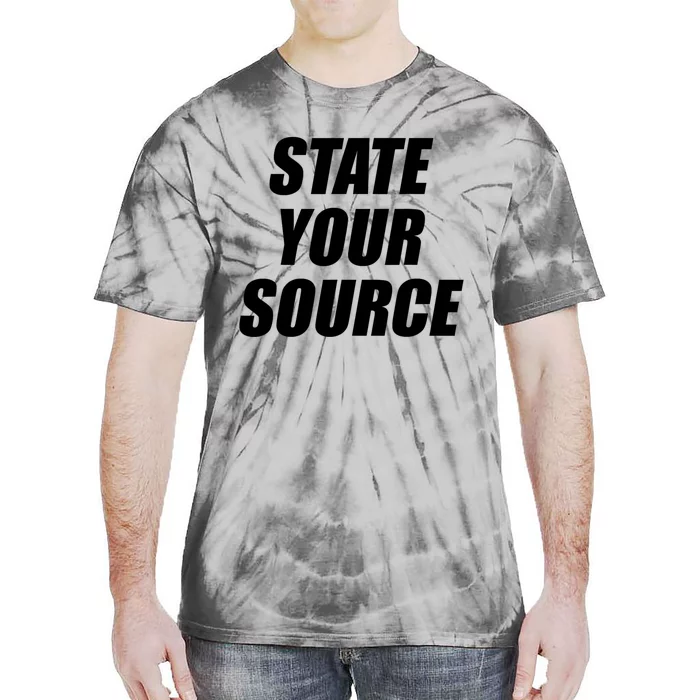 State Your Source Tie-Dye T-Shirt