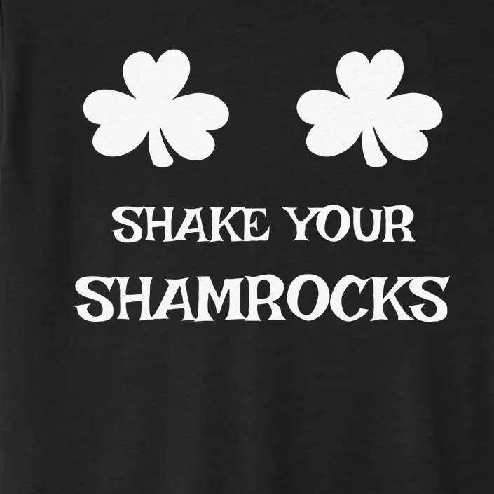 Shake Your Shamrocks Funny Women's Saint Patrick's Day ChromaSoft Performance T-Shirt