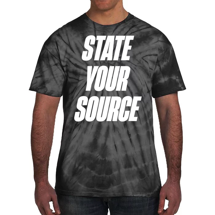 State Your Source Tie-Dye T-Shirt