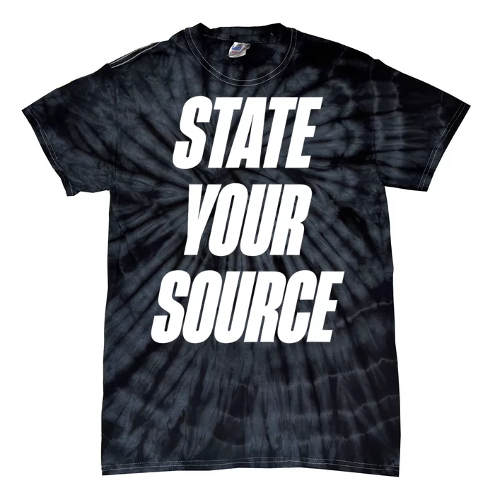 State Your Source Tie-Dye T-Shirt