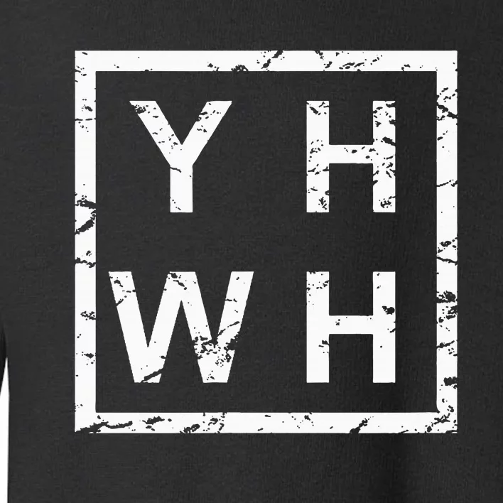 Stylish Yhwh Yahweh Toddler Sweatshirt