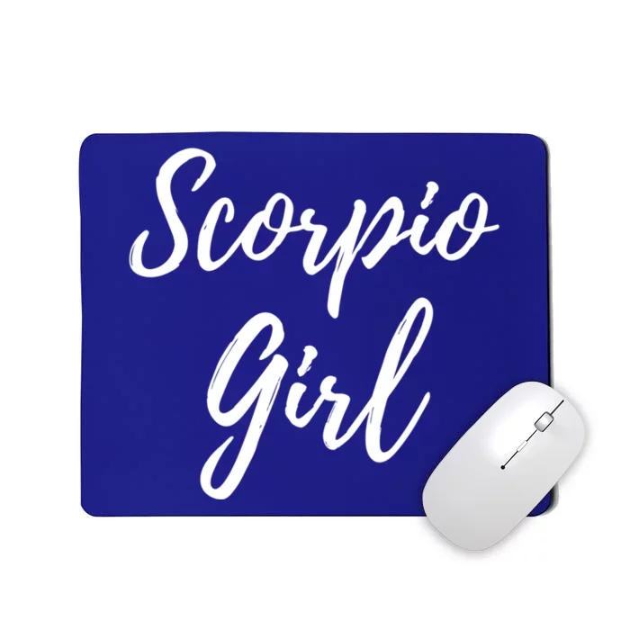 Scorpio Zodiac Astrological Sign Horoscope Birthday Gift Mousepad