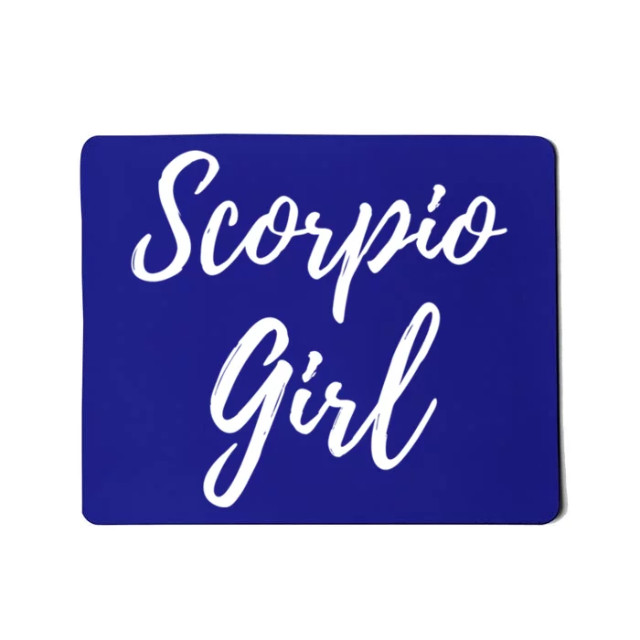 Scorpio Zodiac Astrological Sign Horoscope Birthday Gift Mousepad