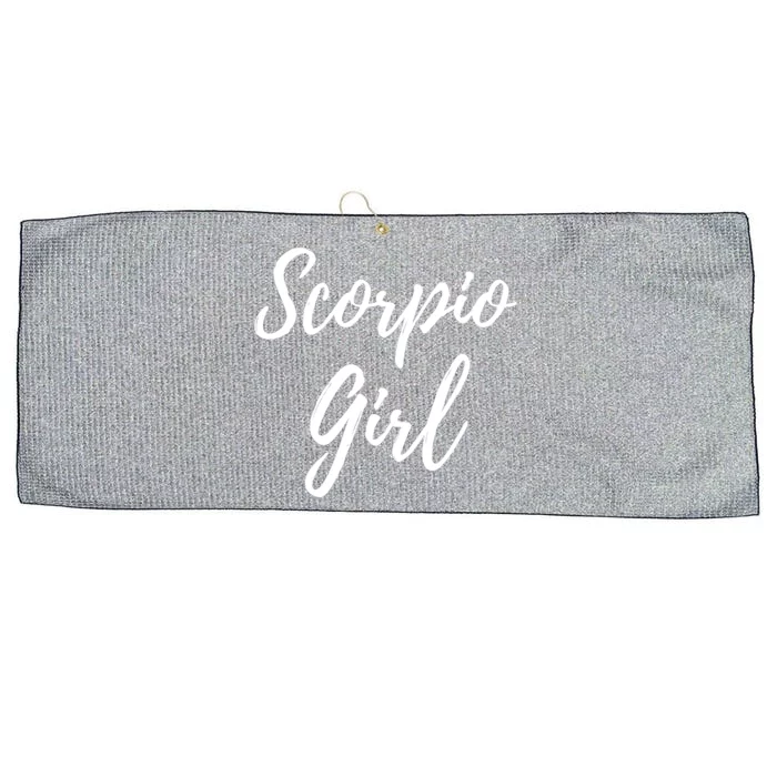 Scorpio Zodiac Astrological Sign Horoscope Birthday Gift Large Microfiber Waffle Golf Towel