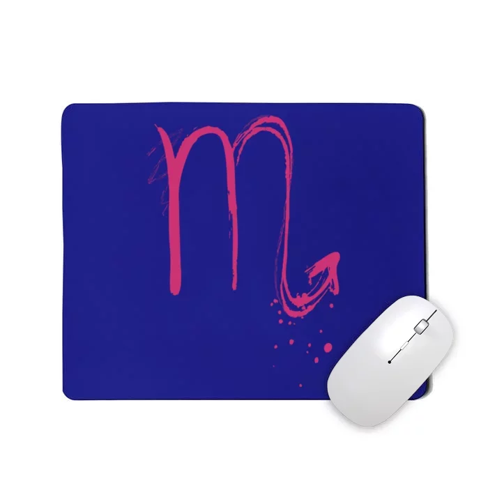 Scorpio Zodiac Astrology Symbol Meaningful Gift Mousepad