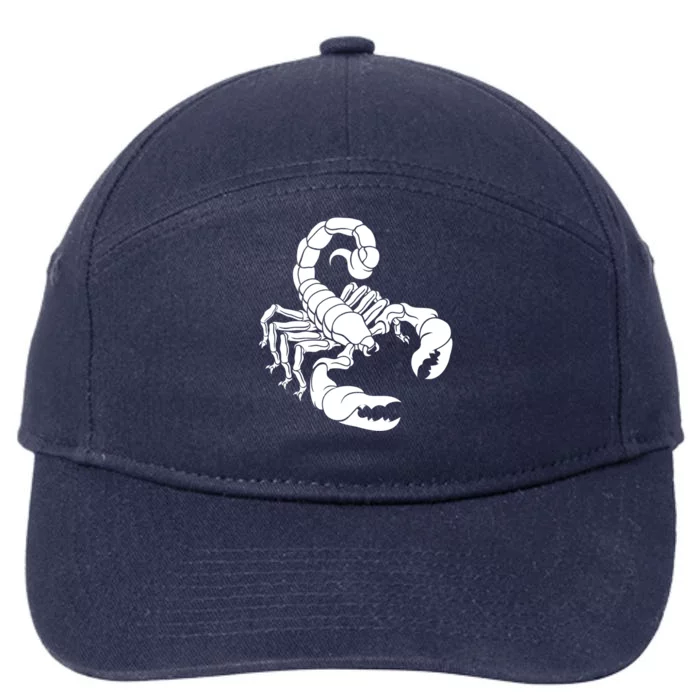 Scorpio Zodiac Astrology Sign Gift 7-Panel Snapback Hat