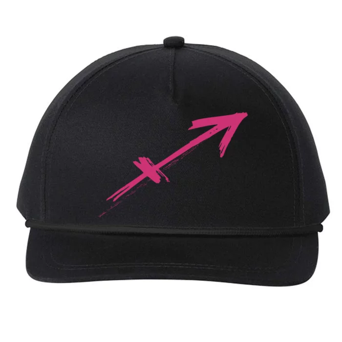 Sagittarius Zodiac Astrology Symbol Great Gift Snapback Five-Panel Rope Hat