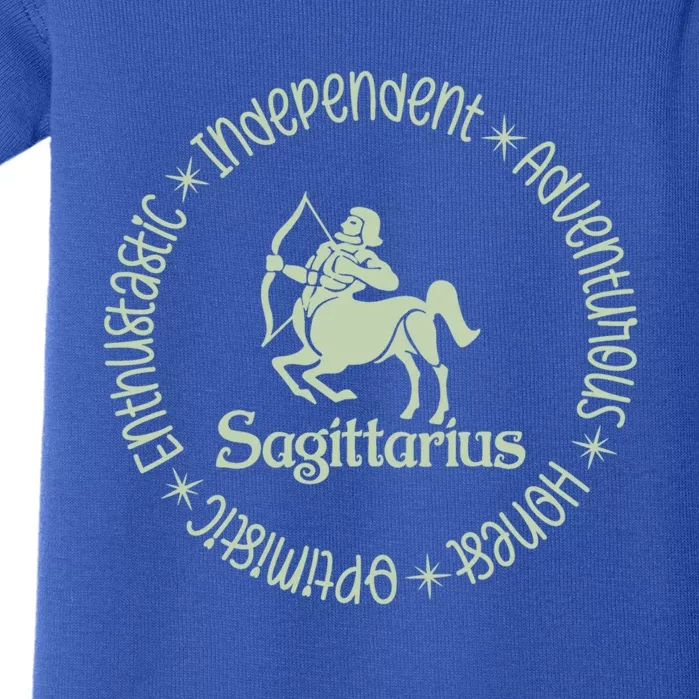 Sagittarius Zodiac Birthday Traits Astrology Horoscope Gift Baby Bodysuit