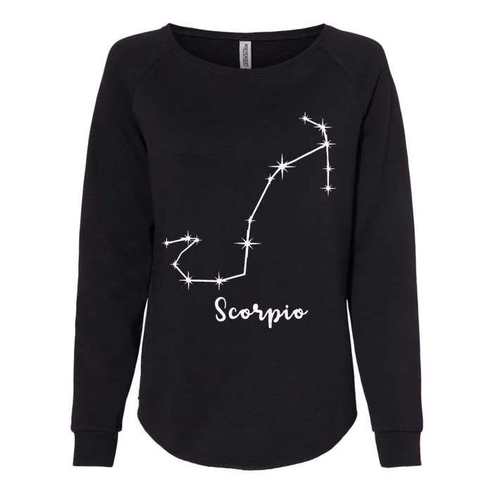 Scorpio Zodiac Birthday Gift Women Womens California Wash Sweatshirt