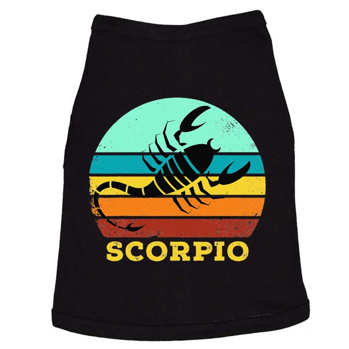 Scorpio Zodiac Birthday Horoscope Sign Scorpio Doggie Tank