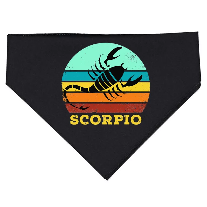 Scorpio Zodiac Birthday Horoscope Sign Scorpio USA-Made Doggie Bandana