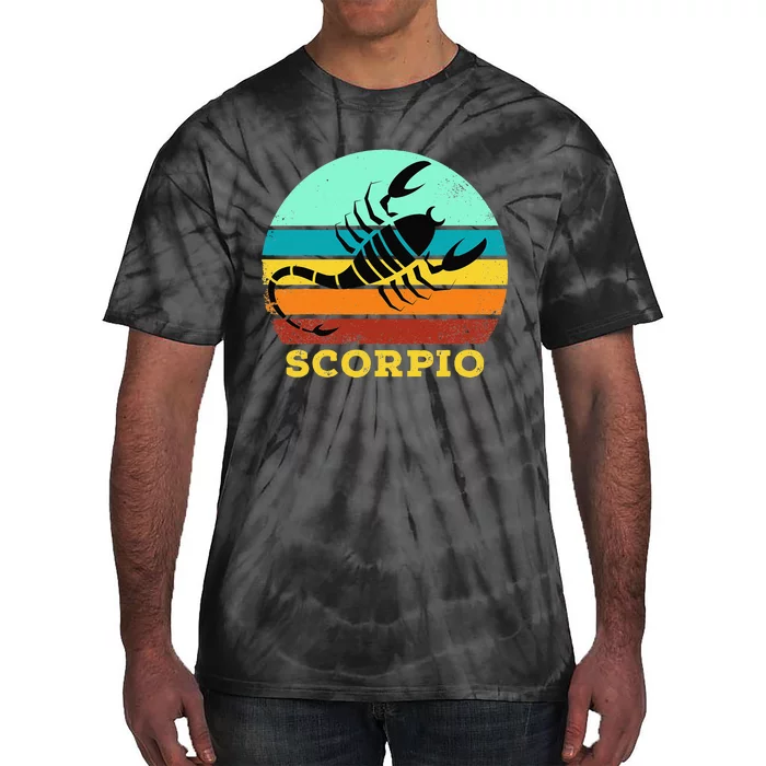 Scorpio Zodiac Birthday Horoscope Sign Scorpio Tie-Dye T-Shirt