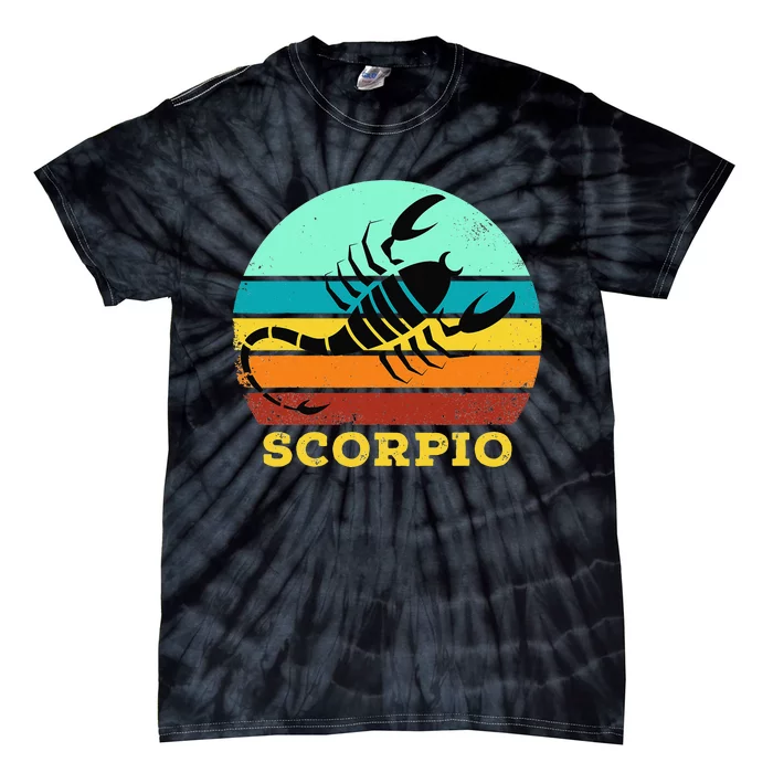 Scorpio Zodiac Birthday Horoscope Sign Scorpio Tie-Dye T-Shirt