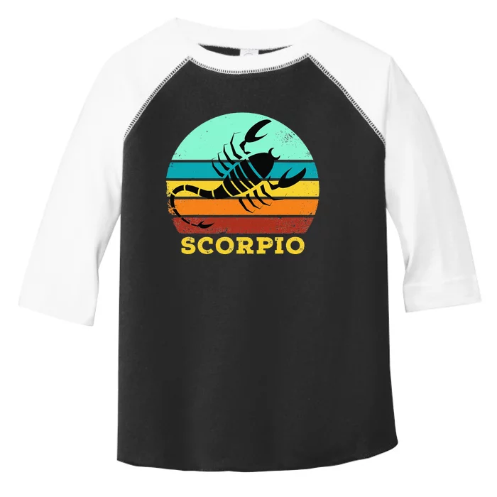 Scorpio Zodiac Birthday Horoscope Sign Scorpio Toddler Fine Jersey T-Shirt