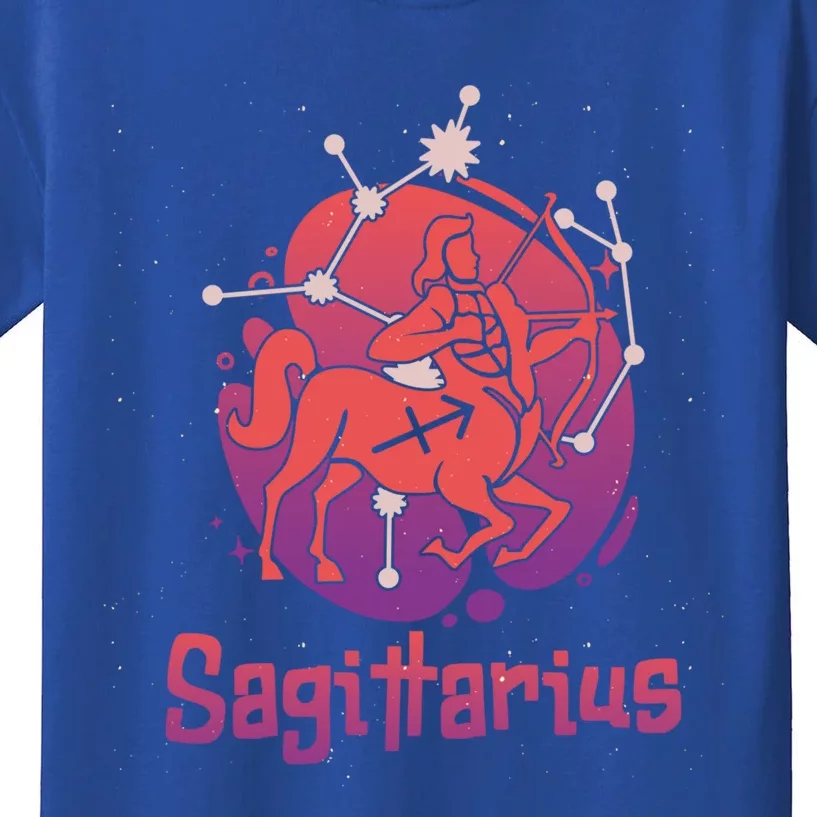 Sagittarius Zodiac Birthday Horoscope Great Gift Kids T-Shirt