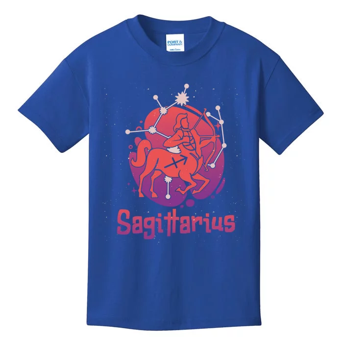 Sagittarius Zodiac Birthday Horoscope Great Gift Kids T-Shirt