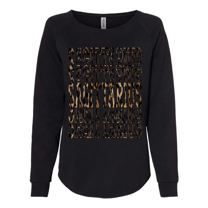 Sagittarius Zodiac December November Birthday Gift Womens California Wash Sweatshirt