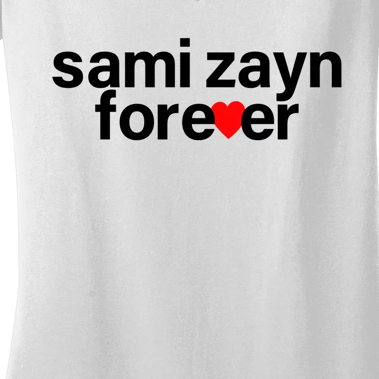 Sami Zayn Forever Women's V-Neck T-Shirt