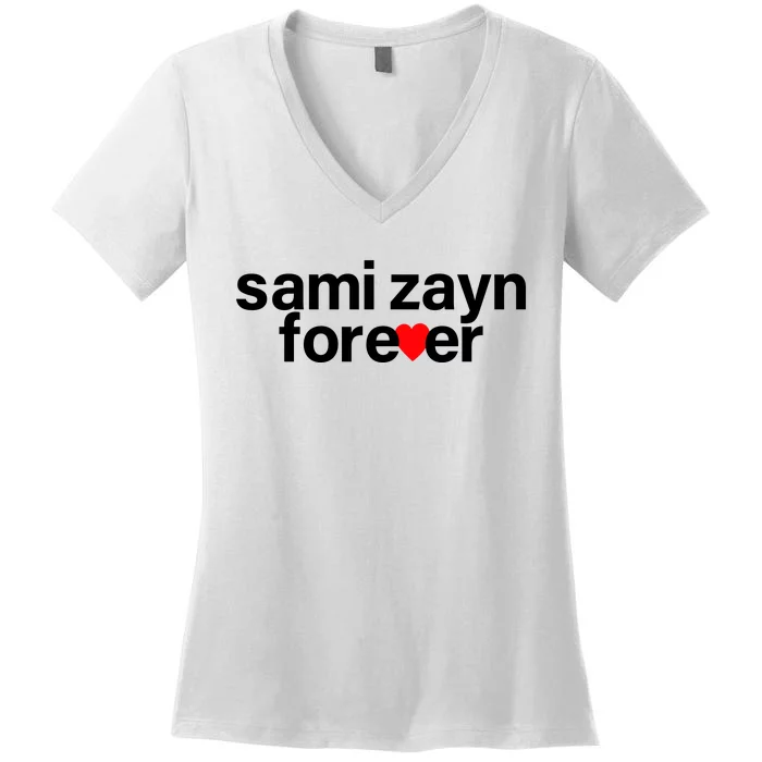 Sami Zayn Forever Women's V-Neck T-Shirt