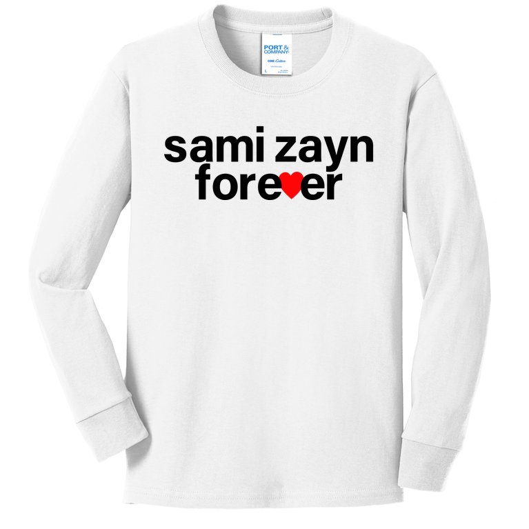Sami Zayn Forever Kids Long Sleeve Shirt