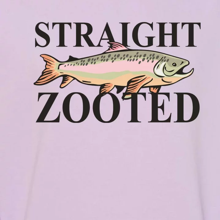 Straight Zooted Fish Garment-Dyed Sweatshirt