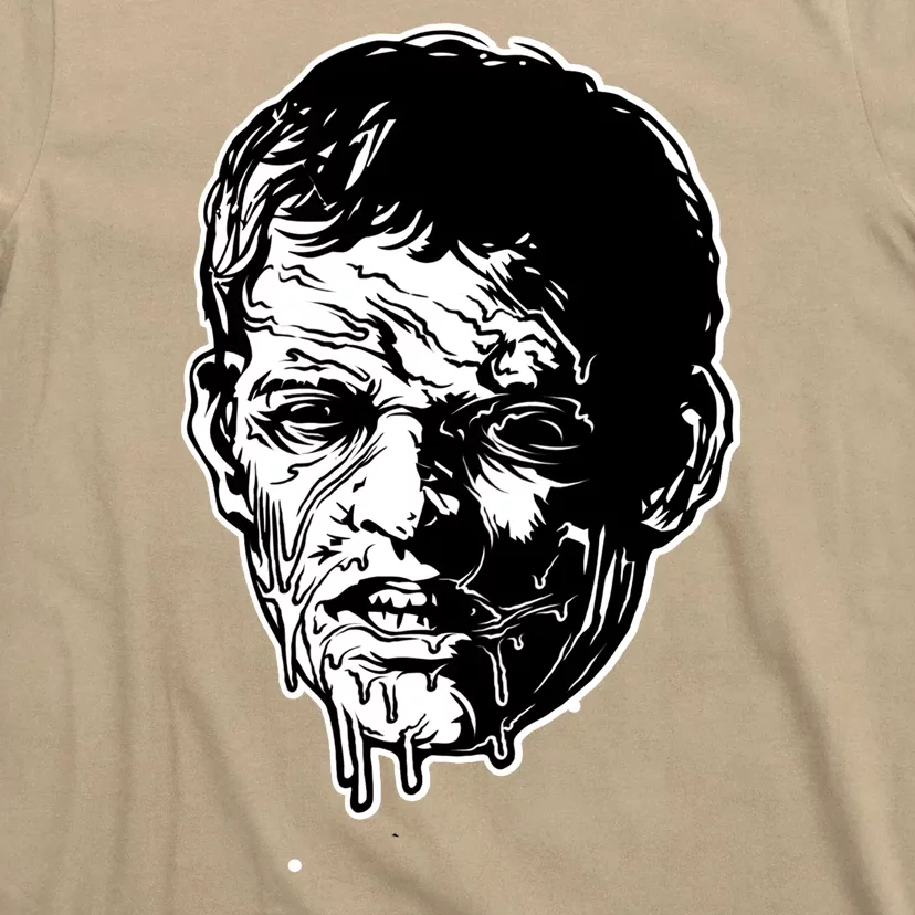 Scary Zombie Face T-Shirt