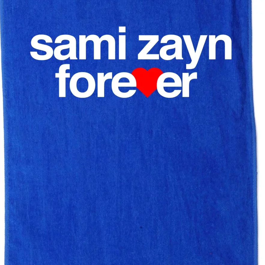 Sami Zayn Forever Platinum Collection Golf Towel